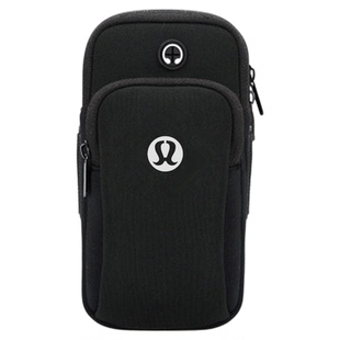 lulu跑步手机臂包男女通用户外健身装备骑行臂套袋运动防水手腕包