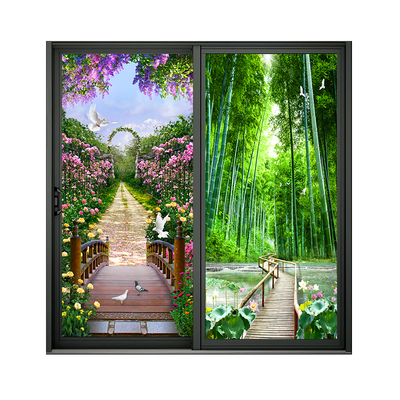 窗户贴纸免胶防走光玻璃贴纸透光不透明浴室厕所防窥视阳台窗花