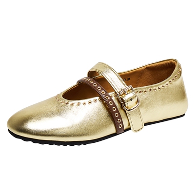 真美诗牛皮朋克风一脚蹬玛丽珍