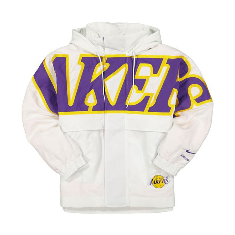 耐克Nike x AMBUSH NBA 联名湖人篮网外套长裤长袖T恤DB9564-121