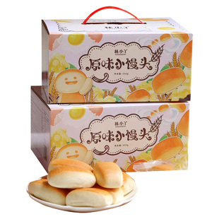 林小丫原味小馒头400g奶香松软面包糕点早餐小吃下午茶独立包装