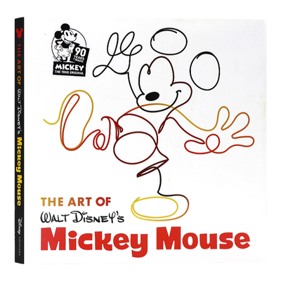 沃尔特迪士尼米老鼠艺术画册