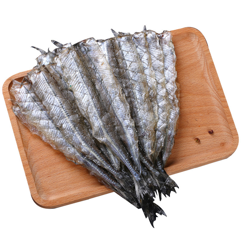 渔食客烧烤店专用马步鱼干250g棒棒鱼针鱼片海鲜干货饭店用鱼干