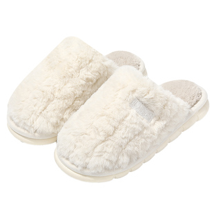 静音棉拖鞋女款秋冬季2025新款室内居家无声防滑保暖毛绒拖鞋男士
