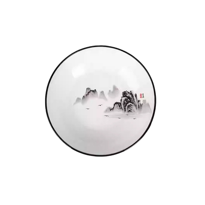 骨瓷家用圆形小吃深盘