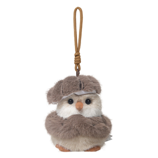 捉趣金丝雀包包挂件可爱小鸟毛绒玩具女孩生日礼物书包玩偶钥匙扣