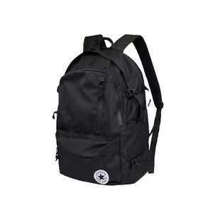 Converse匡威专柜正品黑色经典款纯色双肩包运动书包10007784-A01