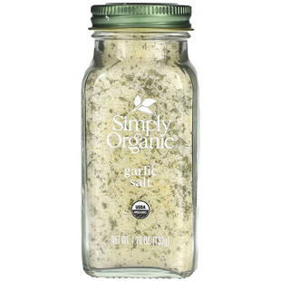美国Simply Organic蒜盐西餐牛排腌料调味料生酮健身Garlic Salt