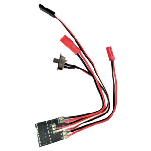 顽皮龙玩具升级遥控车船模型12A 2-3S有刷双向电调静改动 攀爬车