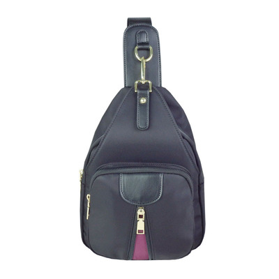 2026新款女士帆布百搭斜挎胸包