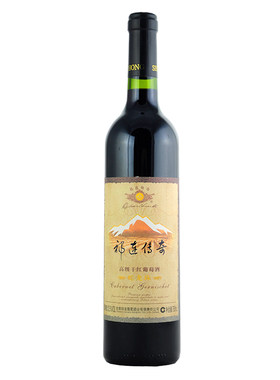 祁连传奇06款蛇龙珠干红葡萄酒