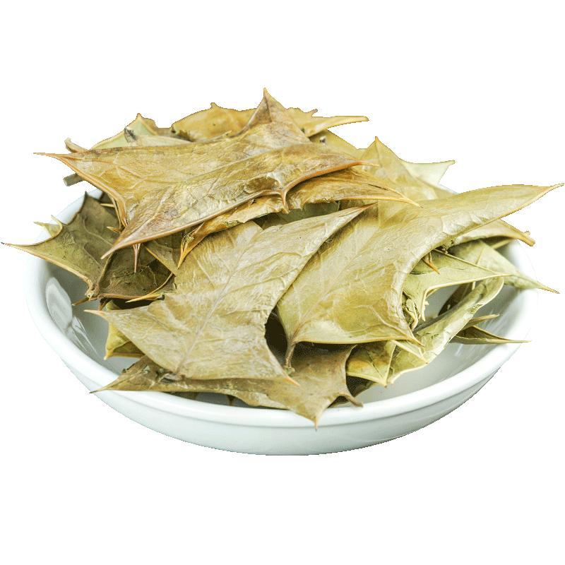 枸骨叶中药材500g克功劳叶狗骨刺狗骨叶猫儿刺八角刺八叶刺老鼠刺