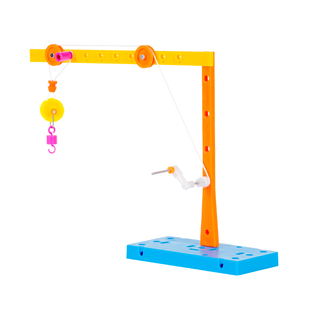 科学小制作小发明自制起重机手工材料包学生物理实验学校教具器材