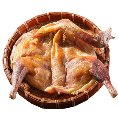 湖北特产农家风干鸡腊肉散养