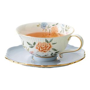 国瓷永丰源月亮时光200ml2头陶瓷下午茶杯咖啡杯子高档礼盒装