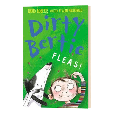 英文原版 Fleas! Dirty Bertie 脏男孩波迪系列 跳蚤! 英文版儿童外文书