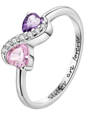 2024新款原创意式复古编织戒指铜镀S925银女小众设计拼接圆波戒指