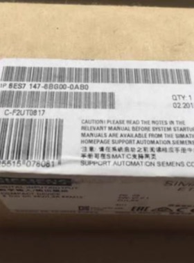 议价6ES7147-6BG00-0AB0西门子ET200全新模块正品6ES71476BG000AB