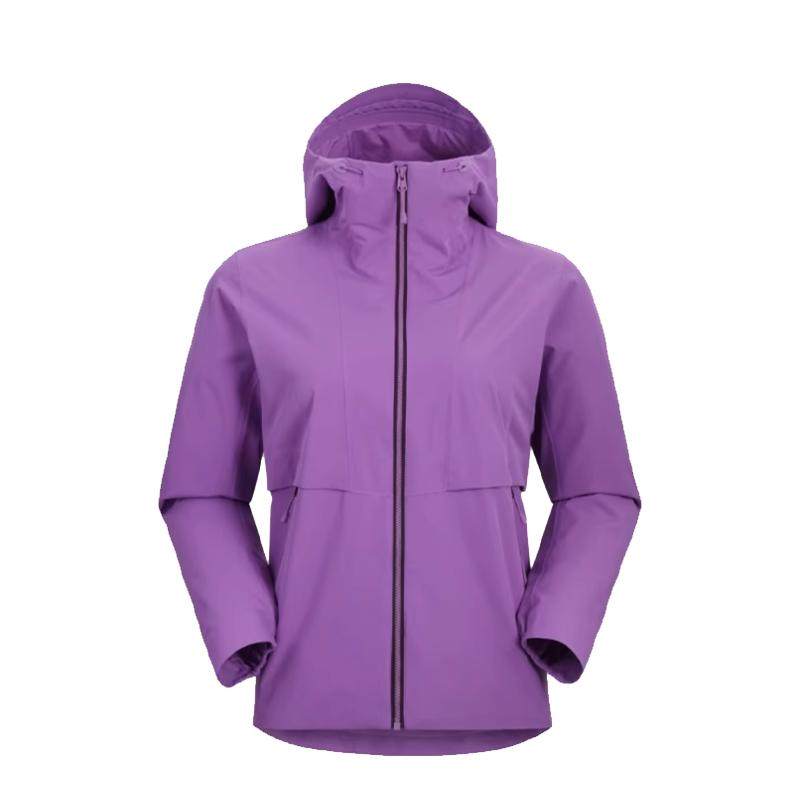 KAILAS凯乐石连帽防风衣防泼薄绒舒适外套户外运动登山徒步女款