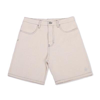 BURNIN*撞色走线基础工装短裤