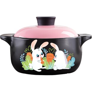 砂锅家用燃气耐高温瓦罐汤煲陶瓷小沙锅炖锅明火煲汤锅煲仔饭汤锅