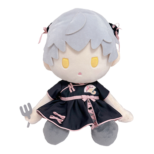 春田格子新款原创手作一番赏娃衣功夫裙套装古风汉服着替黑粉配色