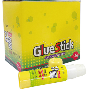 亚信戈德韩国进口固体胶35g高粘度儿童固体胶变色固体胶幼儿园手工固体胶15g胶棒透明办公固体胶学生用品