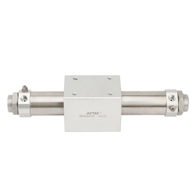 亚德客磁偶式无杆气缸RMS10/16/20/25/32/40X100X200X300X400X500