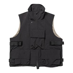 Meanswhile Black Body Armor Vest 多口袋户外战术机能马甲外套