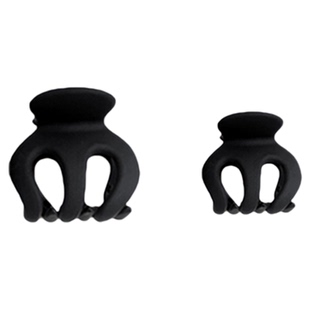 高马尾抓夹不塌发黑色南瓜夹子头饰头发固定神器马尾夹高颅顶发夹