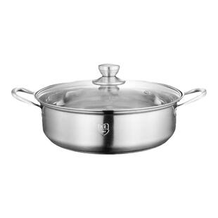 黄一府蒸锅家用304不锈钢竹蒸笼多功能火锅竹蒸笼汤锅蒸屉一体锅