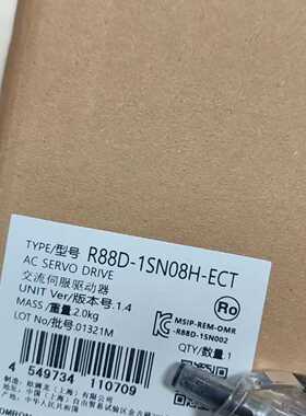【议价-可维修】  伺服驱动器 R88D-1SN08H-E 工控备件  /均有货