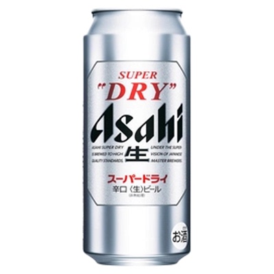 日本进口Asahi朝日SUPER DRY生啤酒500ml罐装拉格鲜啤酒
