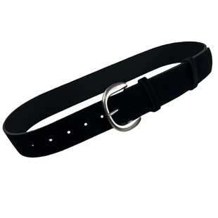 绒面皮带女士真皮束腰装饰配大衣连衣裙纯牛皮针扣腰带配饰宽腰封