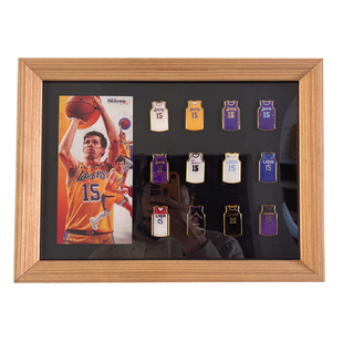 里弗斯原创设计球衣徽章装裱实木相框装饰画挂框桌面摆台球迷礼物