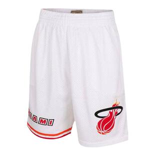 MN热火队96-97赛季球裤美式复古潮流休闲球迷版正品运动短裤男NBA