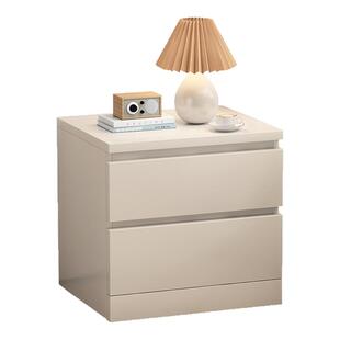 奶油风大尺寸大户型加高60cm轻奢网红床头柜简易卧室大容量储物柜