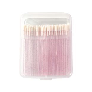 一次性唇刷棒口红刷化妆晕染便携植绒唇笔线唇膏釉美睫慕斯清洁棒