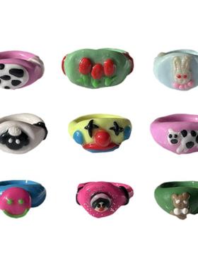 BadBear动物农场卡通定制可爱戒