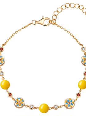 JAY古典新中式蜜蜡手链琥珀手串