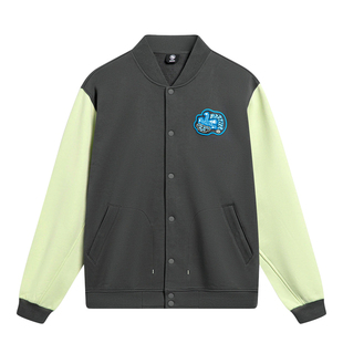 李宁加绒反伍棒球服男2026春季新款专柜夹克运动外套女AJDU007