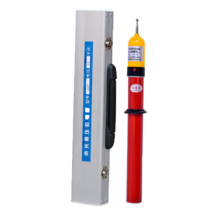 高压验电器10kv 伸缩声光报警测电棒 GDY-II型10kv验电笔铝盒包装