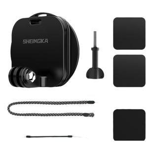 适用Action5pro/4/3/2快拆脖挂吸盘胸前磁吸支架固定胸挂底座车载配件GoPro DJI大疆 影石Insta360X4运动相机