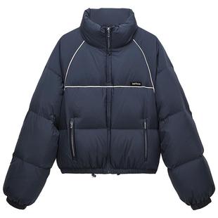 【特享折扣】OCHIRLY欧时力 立领哑光羽绒服外套休闲插肩时尚25冬