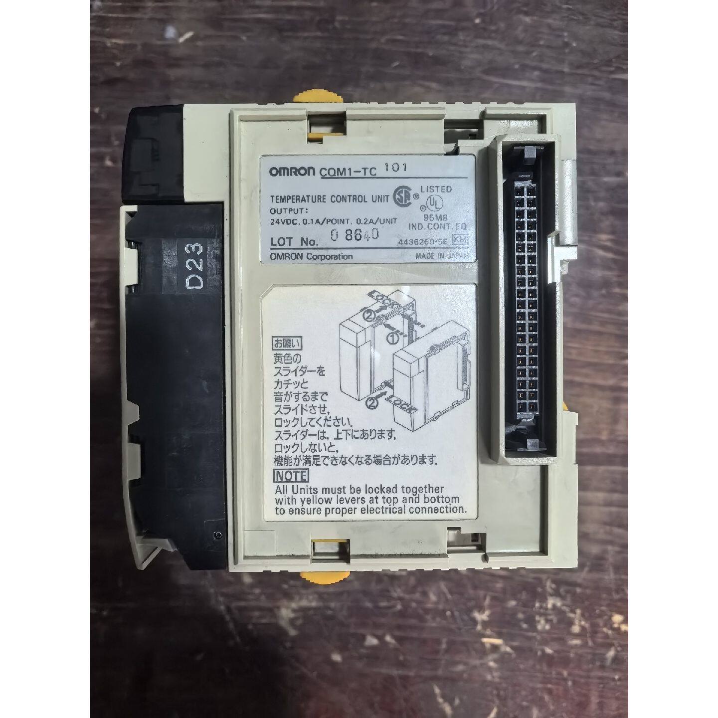 议价欧姆龙PLC温度模块 CQM1-TC101，二手拆机，实物拍