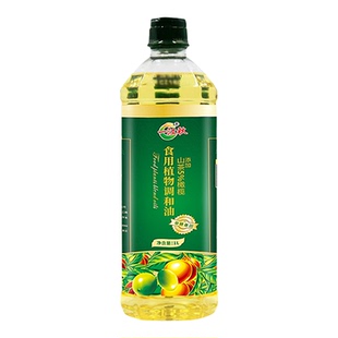 一江秋山茶橄榄调和油1L宿舍油炒菜露营烧烤油食用油小瓶营养均衡