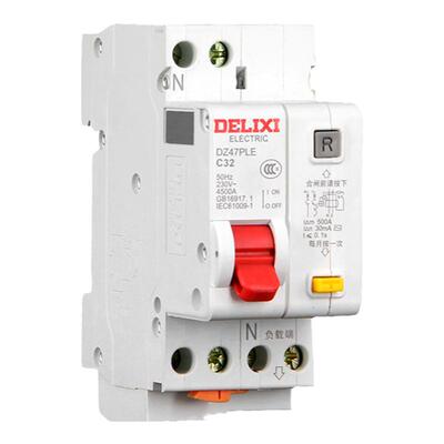 德力西dz47ple漏电32a1p+n保护器