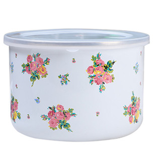 单个加厚10-18cm搪瓷大容量冷藏密封保鲜碗料理色拉冰碗