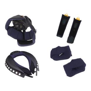 日本ARAI原厂RX-7X摩托车头盔RAPIDE-NEO内衬绵垫脖圈绳带绵配件