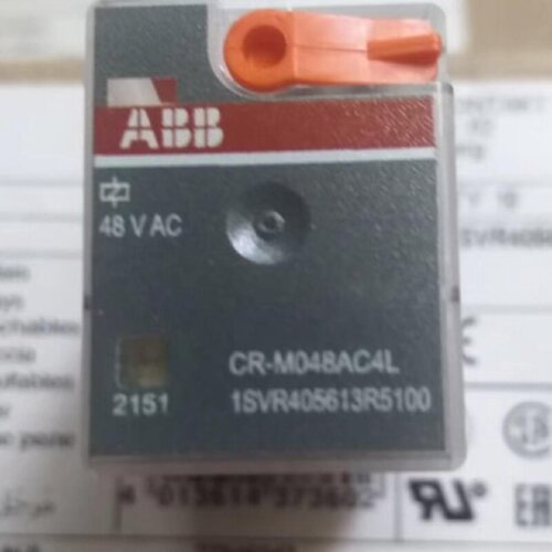 议价原装ABB插拔式继电器  CR-M048AC4L   AC48V